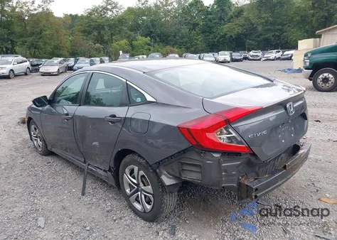 2017 Honda Civic Lx из США, поврежденный, VIN 19XFC2F5XHE209782